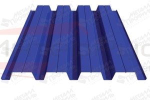 фото Профнастил H60 оцинкованный 0.55 мм