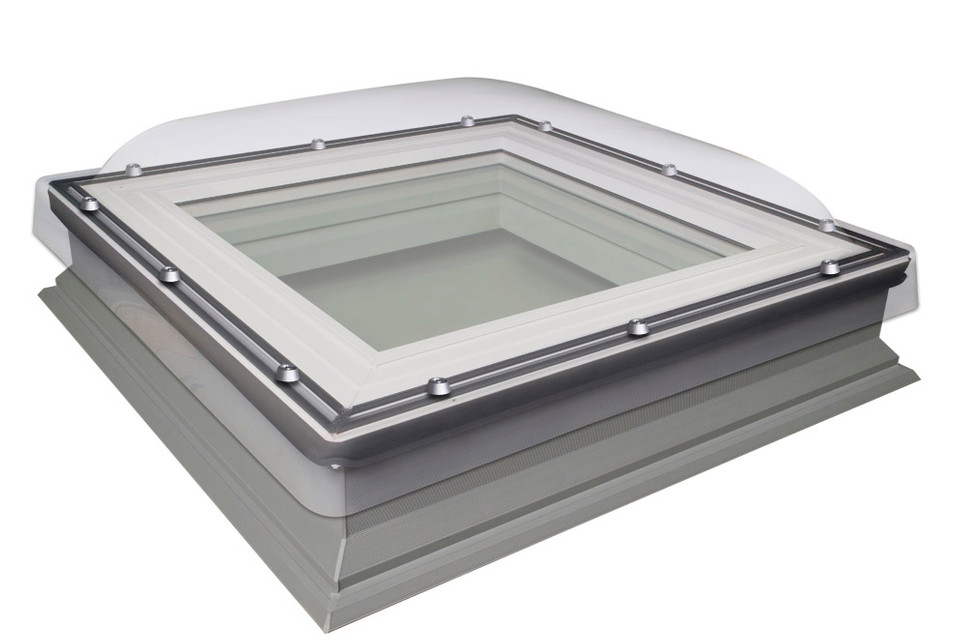 фото Fakro DXC-C P2 с куполом, глухое, антивандальный стеклопакет 90x90