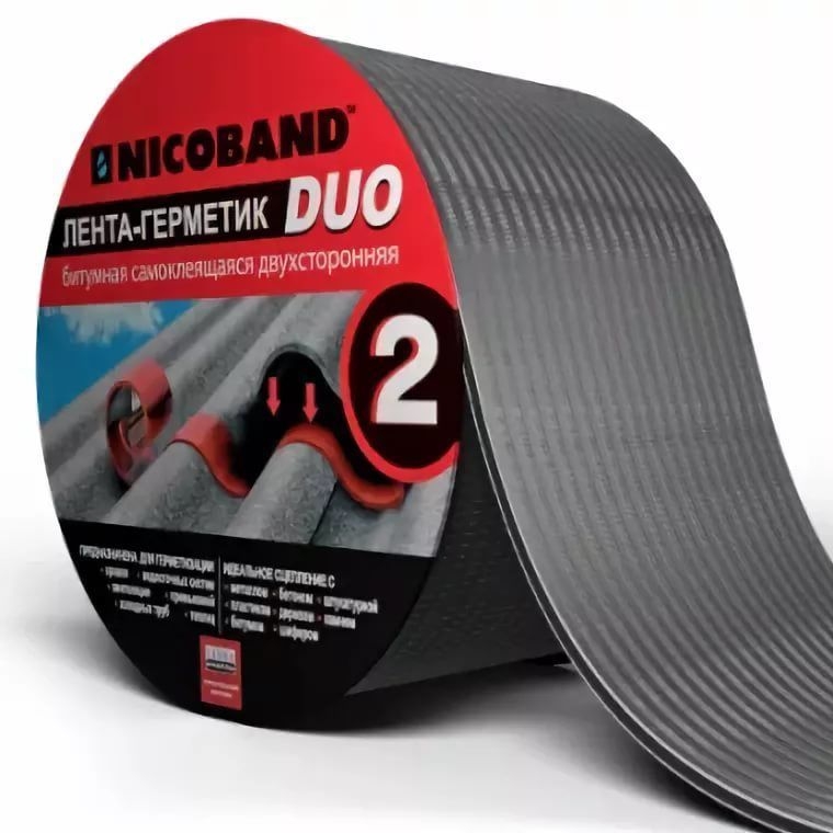 фото NICOBAND DUO (Двухсторонний) 3м х 10см