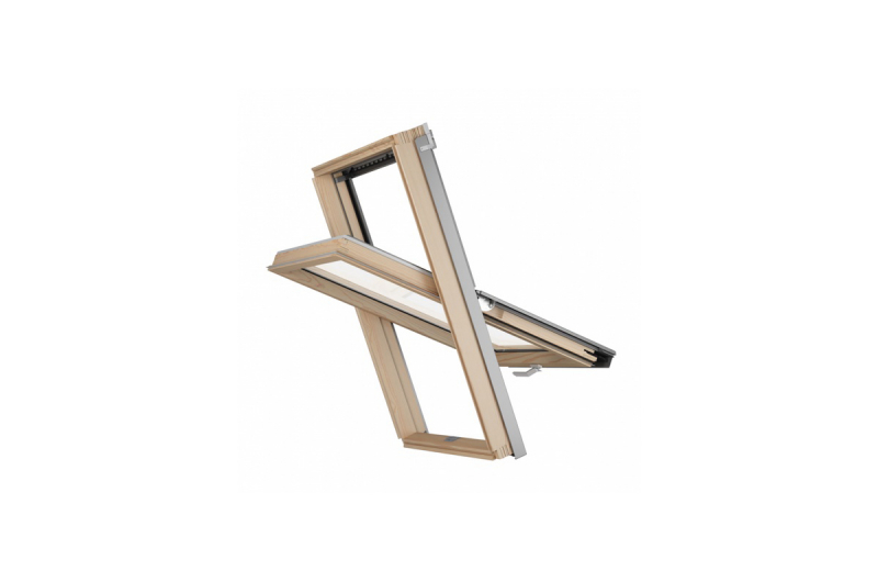 фото Rooflite+ мансардное окно двухкамерное AAY B1500 - 55*78