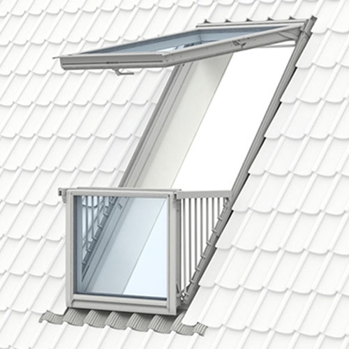 фото Оклад для окна-балкон VELUX CABRIO EDW 0000 94x252 см - размер 94x252 см