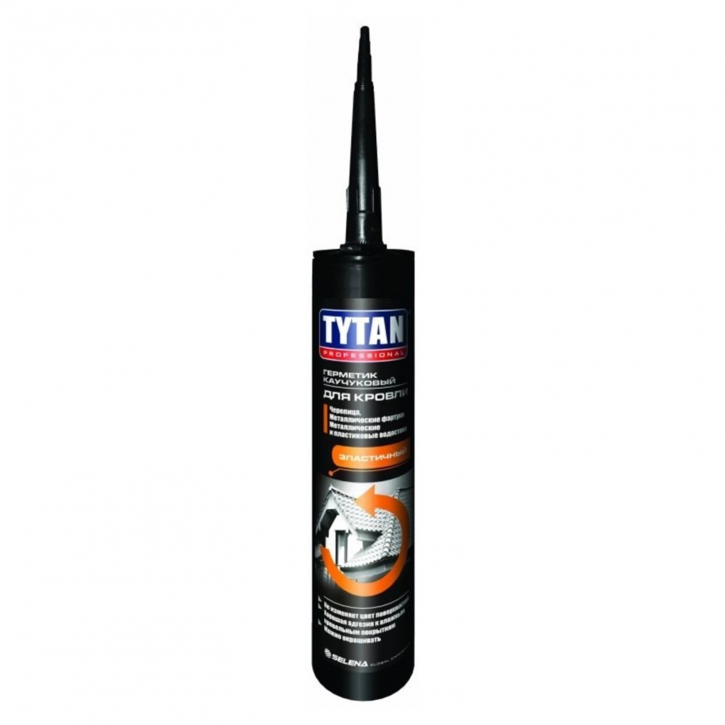 фото Tytan Professional Герметик Каучуковый для Кровли Коричневый