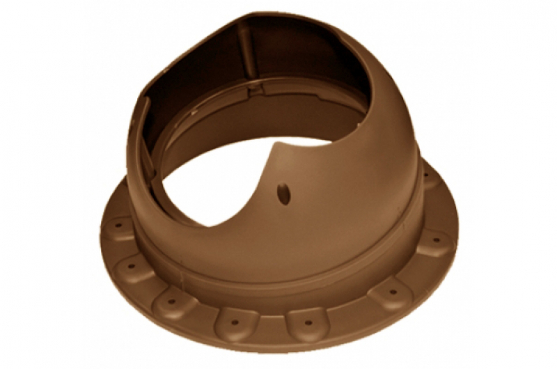 фото Проходной элемент Krovent Base-VT Seam 110 красно-коричневый