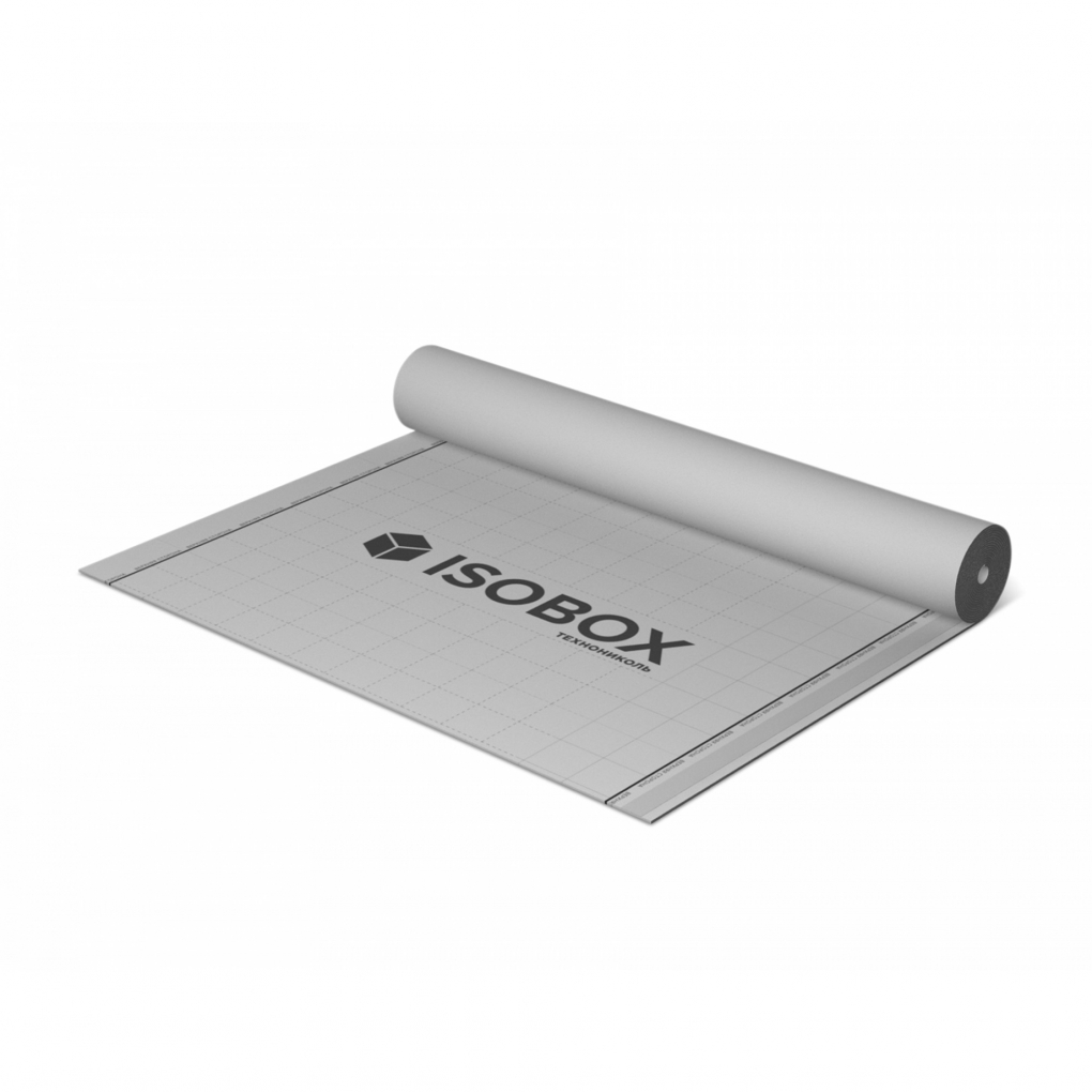 фото Технониколь диффузионная мембрана ISOBOX 110 + клеевая полоса
