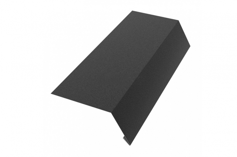 фото AquaSystem карнизная планка 100*60мм PE Rooftop Бархат 9005