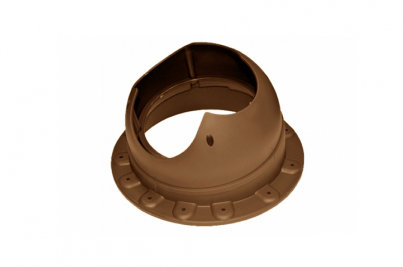 фото Проходной элемент Krovent Base-VT Seam 125/150  красно-коричневый