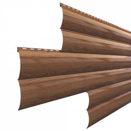 фото МеталлПрофиль Woodstock 28x330 Ecosteel текстура Т, Н, В