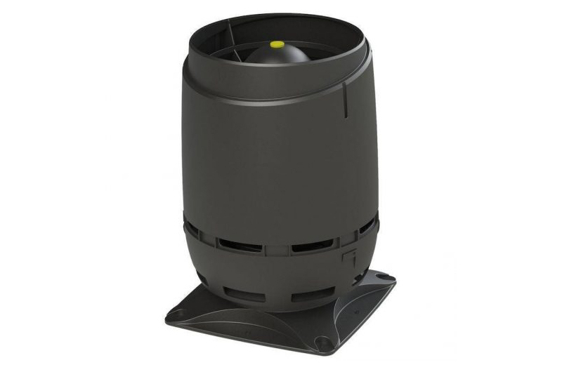 Vilpe Vent FLOW 160S вентиляционный выход+основание черный, коричневый фото