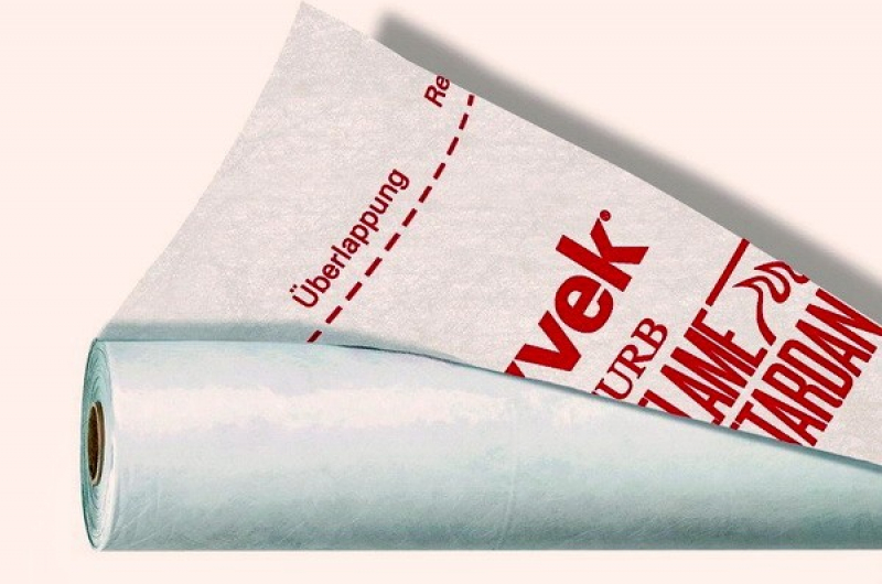 Tyvek FireCurb HouseWrap мембрана замедляющая распространение пламени фото