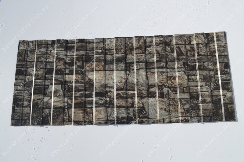 Профнастил С8 Ecosteel двусторонний фото