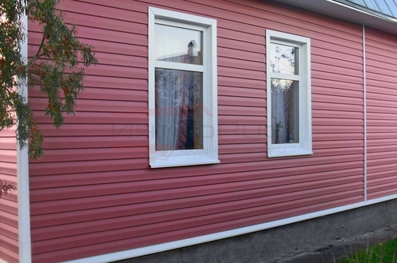 Виниловый сайдинг Tecos Ardennes Корабельный брус фото