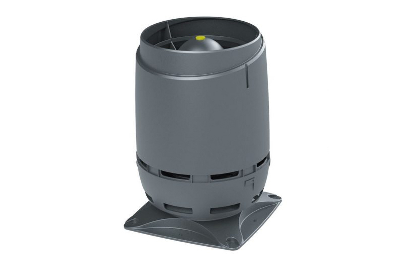 Vilpe Vent FLOW 125S вентиляционный  выход + основание 250x250 фото
