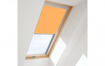 Velux штора на направляющих CONTRIO  Желтый фото