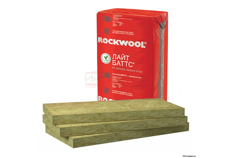 Теплоизоляция Rockwool Лайт Баттс фото