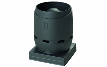 Vilpe Vent FLOW 400S вентиляционный  выход+основание 724x724 черный фото