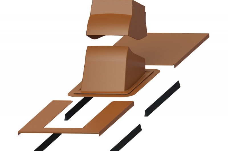 PIIPPU MODULAR проходной элемент + окантовка Vilpe Vent фото