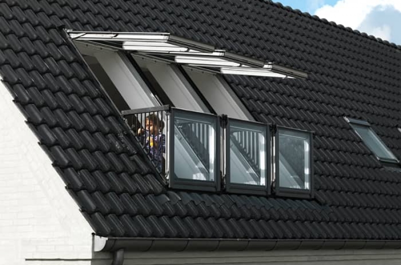 Оклад для окна-балкон VELUX CABRIO EDS 0000 94x252 см фото