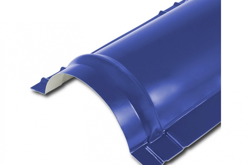 Планка конька круглого Grand Line R110x2000 SATIN фото