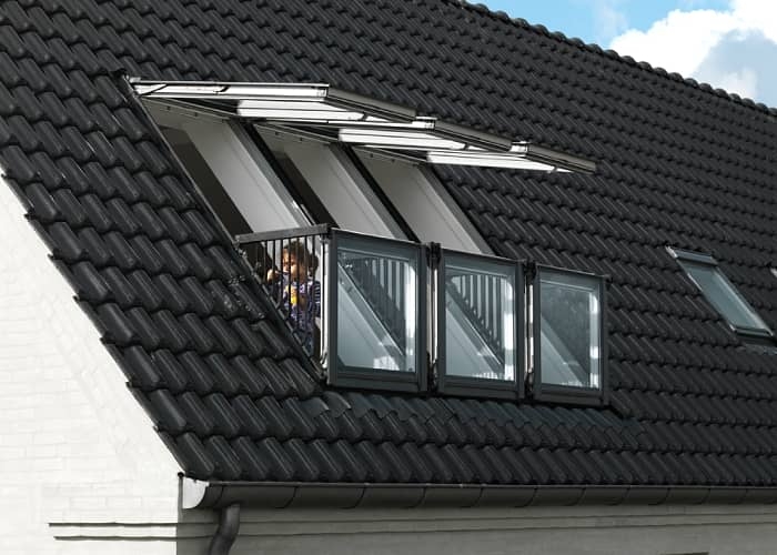 фото Оклад для окна-балкон VELUX CABRIO EDS 0000 94x252 см - размер 94x252 см